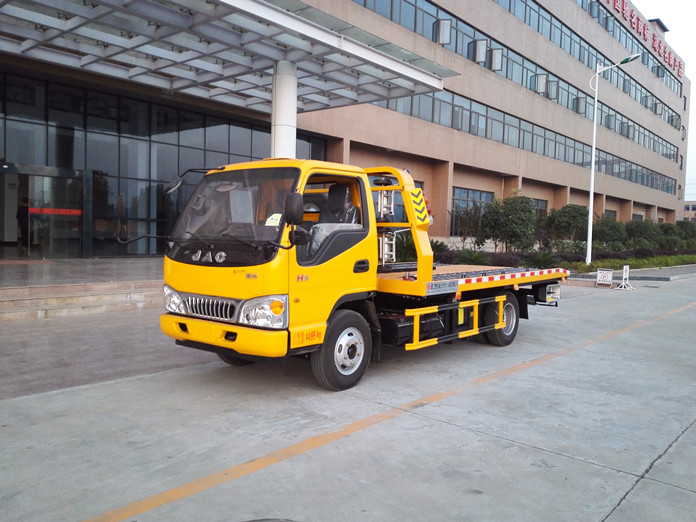 國五江淮藍(lán)牌一拖二清障車