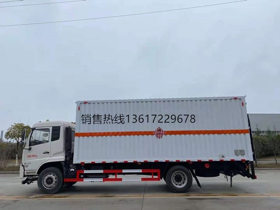 東風(fēng)天錦易燃固體廂式運(yùn)輸車（國六）